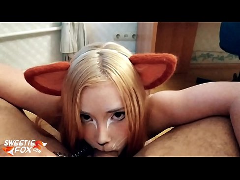 ❤️ Kitsune gleypa pikk og ásamt í munninum ☑ Klám hjá okkur is.niceporn.ru ﹏